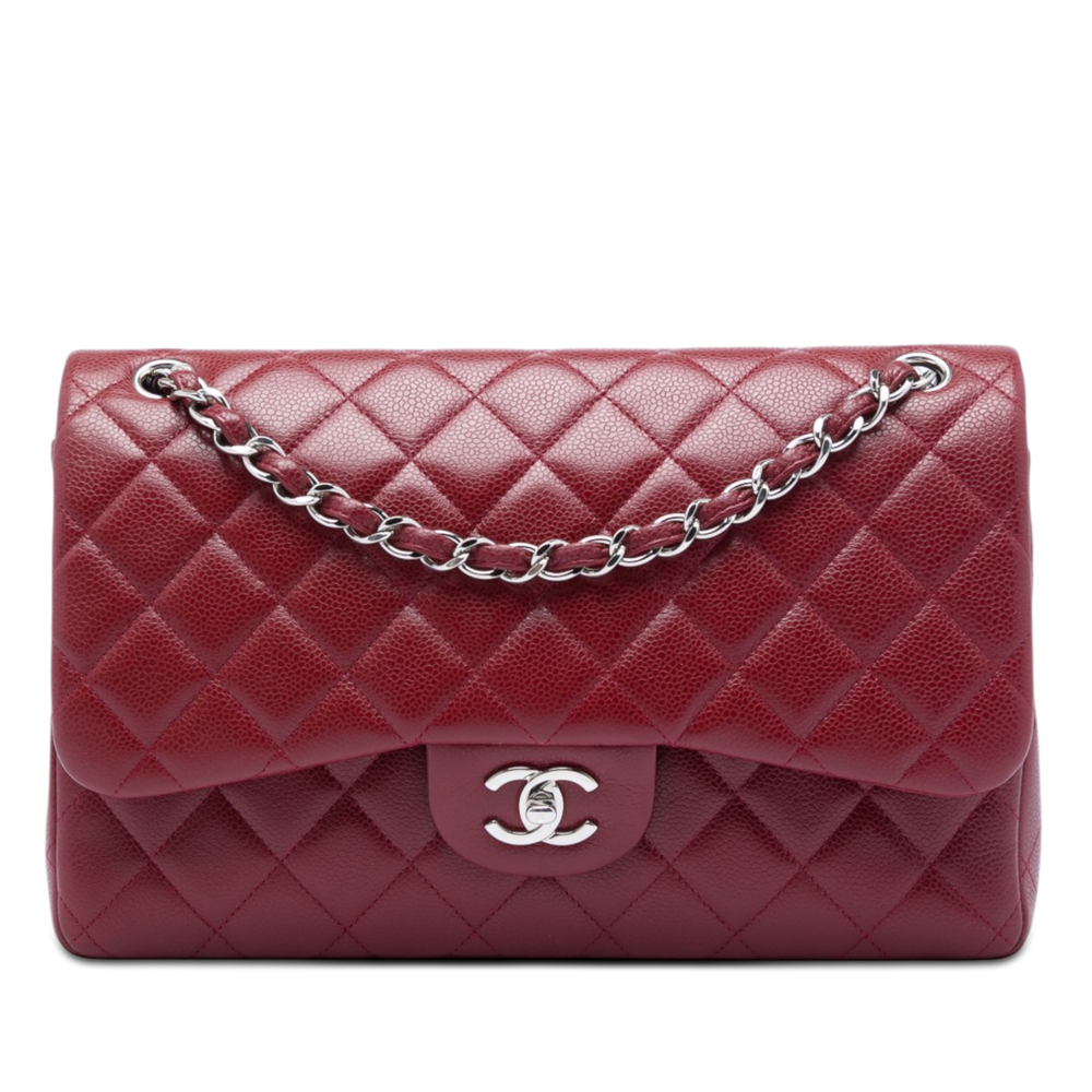 Pre-Loved Chanel Jumbo Classic Caviar Double Flap